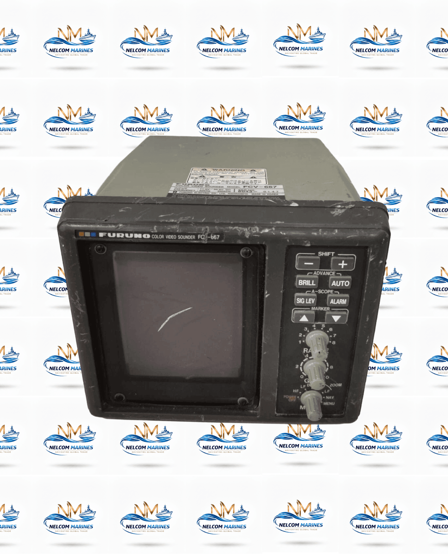 Used FURUNO FCV-667 MARINE ECHO SOUNDER from Alang - Thumbnail 5
